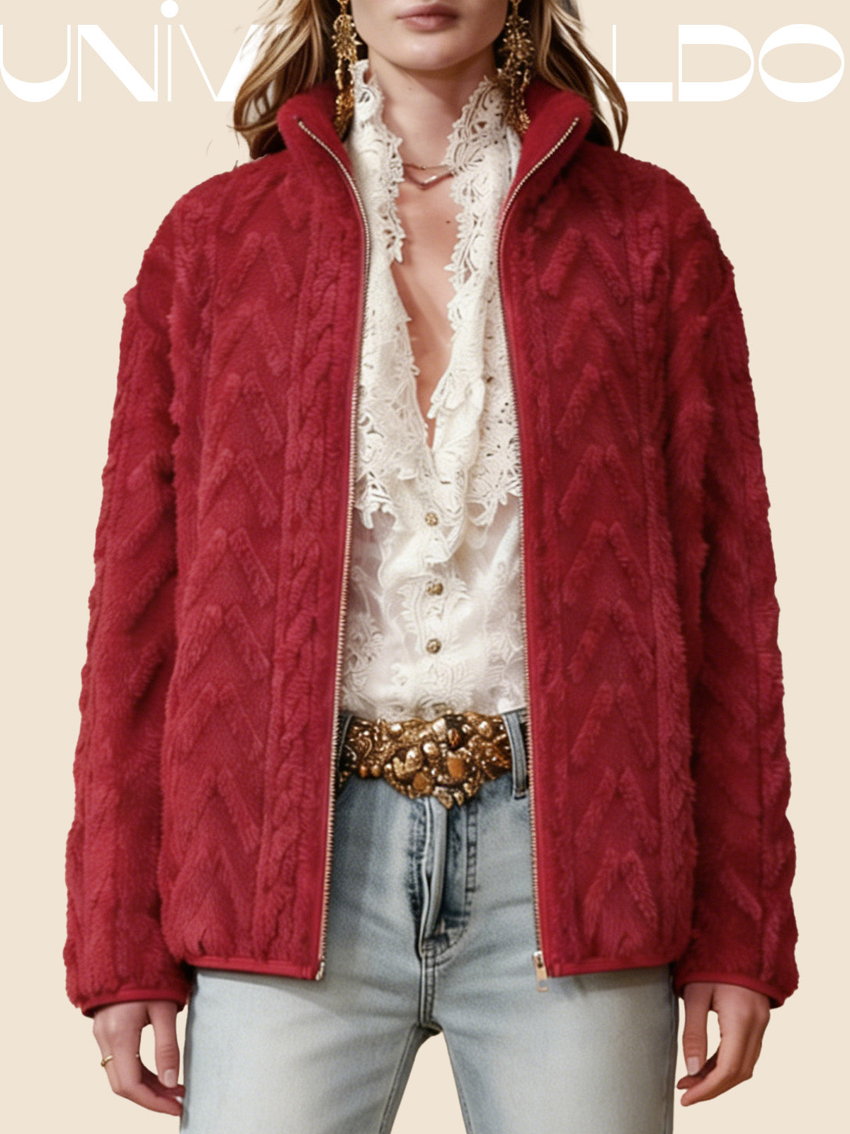 Двустранно Яке с Молния и Кашмир