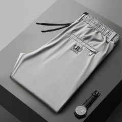 【40-115kg】🔥【горещи продажби】Нови еластични панталони от ледена коприна