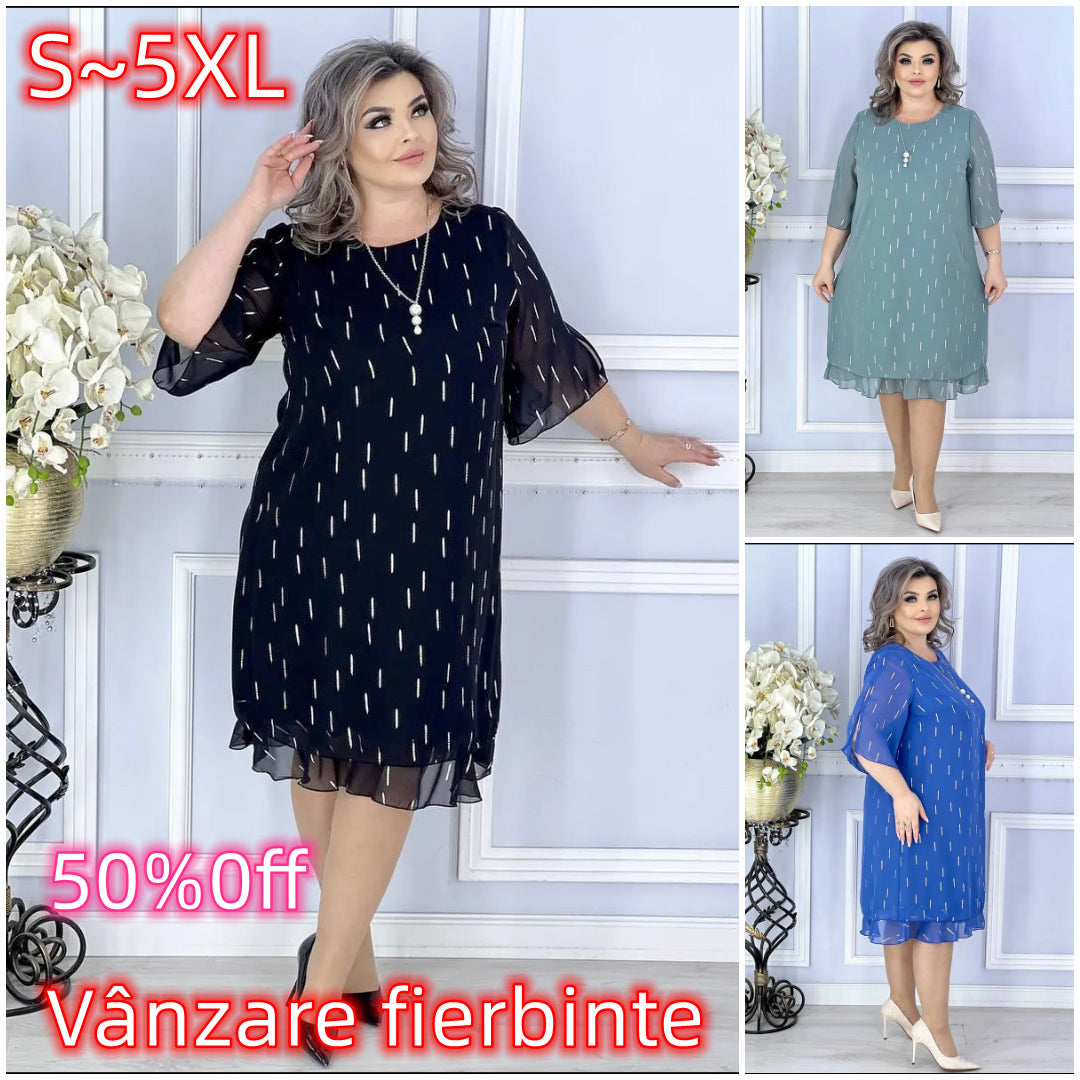 🔥👗Нов стил 2025💖【S~5XL】Елегантна и модерна рокля