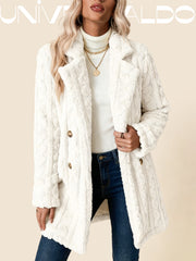 Яке с Отложна Яка, Двойни Копчета и Кашмирена Повърхност