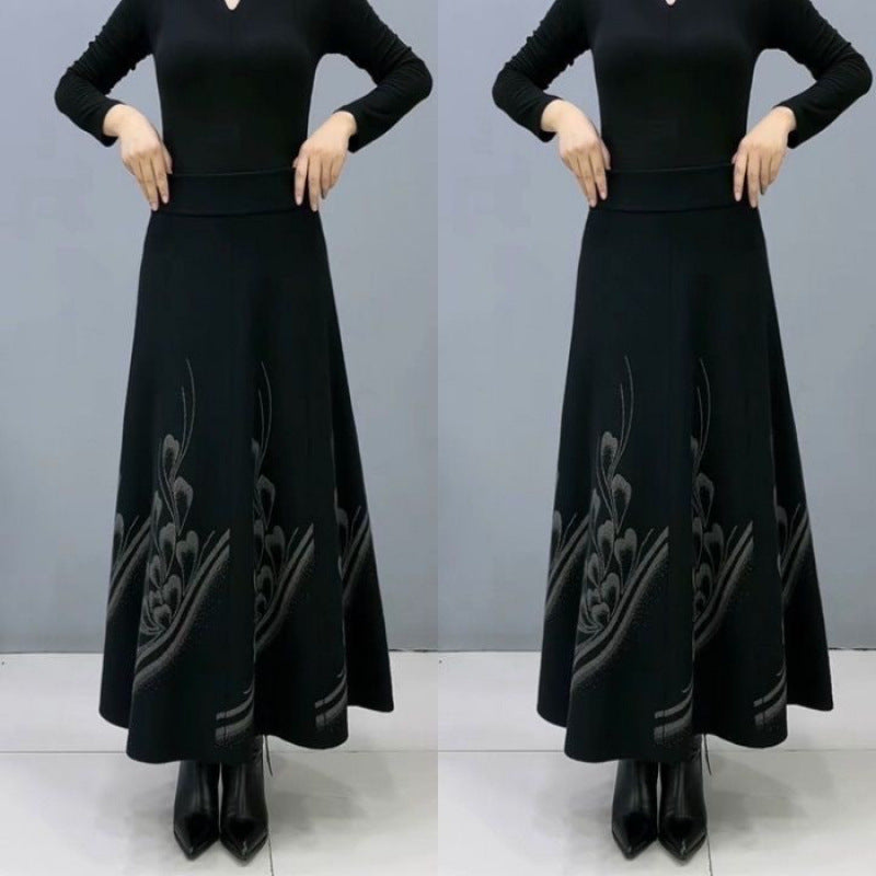 【M-4XL】🥻Нова есенно-зимна нова дебела вълнена пола