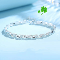 ✨💖Нова и модерна гривна от сребро 925 за жени🍀