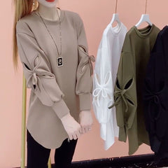 Нова есенна модна ежедневна тениска с дълъг ръкав