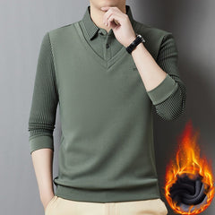 🔥【M-4XL】Мъжки термо бельо от две части, изработено от висококачествен кашмир