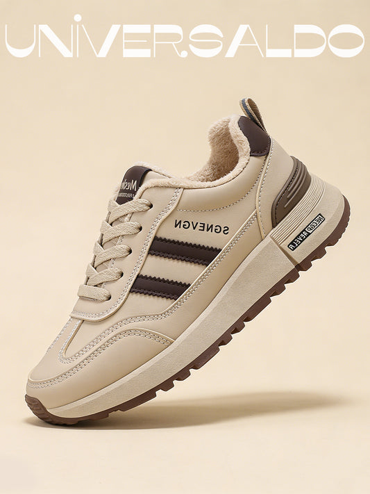 Топли Зимни Обувки С Дебела Подметка И Подплата