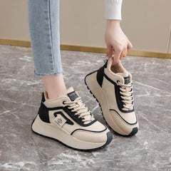 ❄️Ново зимно поступление❄️ Дамски спортни и ежедневни обувки с подплата от полар, увеличаващи височината