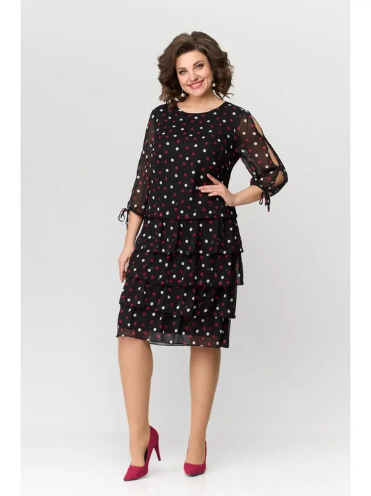 🏆【S-5XL】💃Луксозна рокля с лек силует, изработена от удобен шифон.