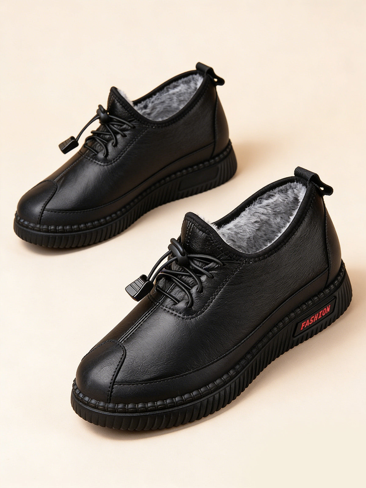 Топли Памучни Обувки с Подплата и Анти-Прихлъзгаща Подметка