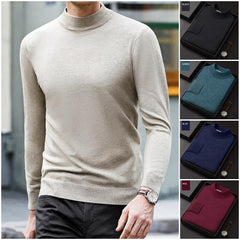 🔥【50% ОТСТЪПКА】Топъл мъжки полар с висока яка [M-4XL]