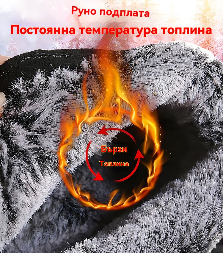 🔥Дамски зимни ботуши с мека подметка и цип, стилни и удобни.