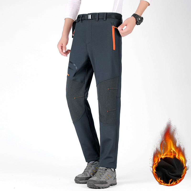 🔥✨【50% отстъпка】【S-5XL】Нови мъжки водоустойчиви и топли ежедневни панталони за есен и зима.