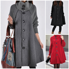 👗50% отстъпка🔥【M-5XL】Ново ежедневно вълнено палто със средна дължина