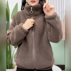 【M-4XL】Зимно поларено яке, памучно яке, памучно удебелено яке от агнешка вълна, топло яке