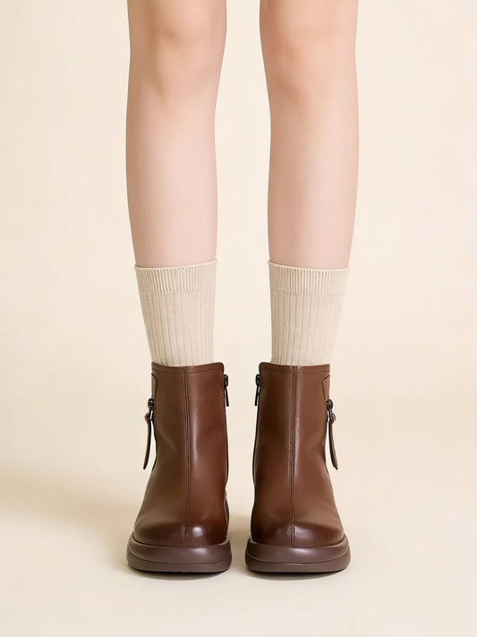 Топли Мартинси с Платформа и Подплата