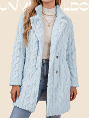 Яке с Отложна Яка, Двойни Копчета и Кашмирена Повърхност