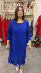 【S-3XL】💕💕2025 модна ежедневна рокля с изящна бродерия