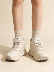 Високи Зимни Ботуши с Дебела Подметка и Подплата