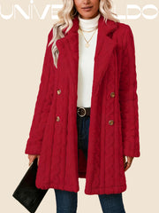 Яке с Отложна Яка, Двойни Копчета и Кашмирена Повърхност