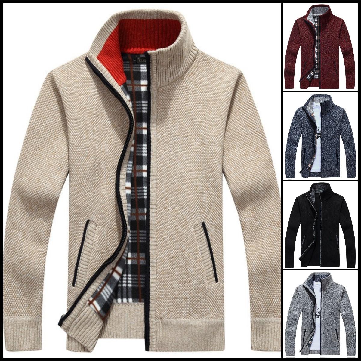 🧥Ново мъжко свободно вълнено палто